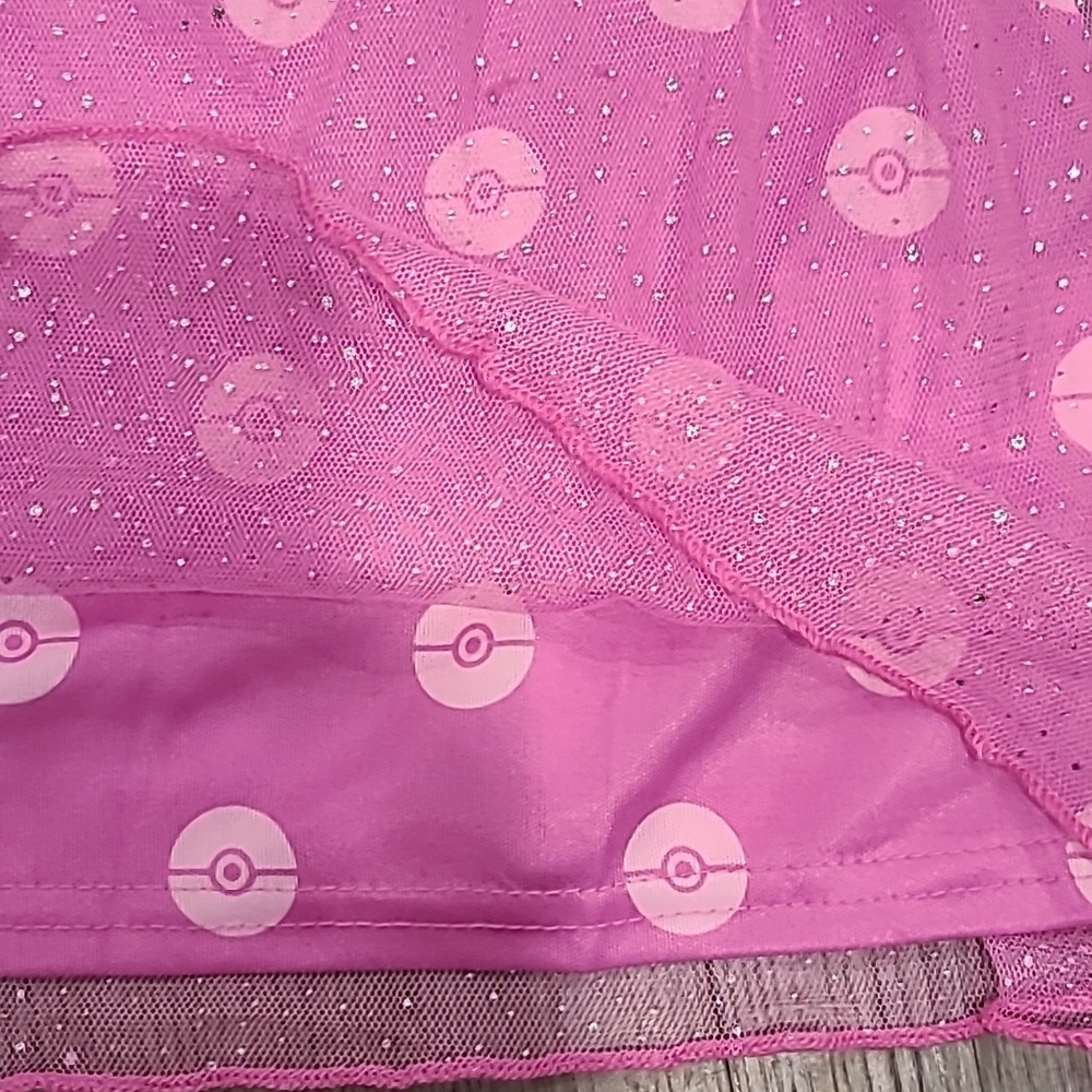 Yellow and Pink Pikachu Hooded Nighgown - Picture 7 of 7